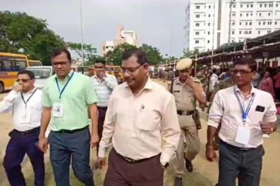 West Tripura Lok Sabha Poll Tomorrow: CEO inspected arrangements West Tripura Lok Sabha Poll Tomorrow: CEO inspected arrangements